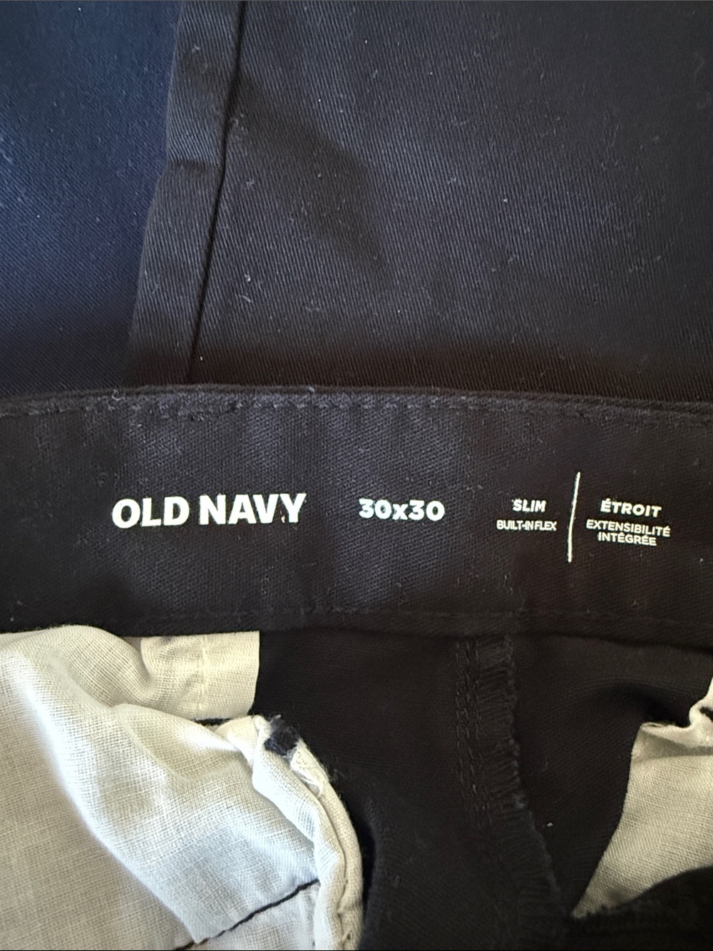 Old Navy Men's Slim fit Chinos (3 pack)